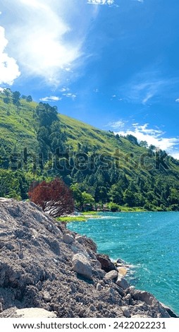 Lake Toba with different angle as it known. A lot of lanslide happen here and it also goes viral in entire Indonesia.