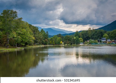 Lake Tomahawk, In Black Mountain, North Carolina.