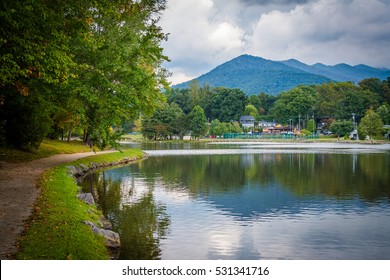 Lake Tomahawk, In Black Mountain, North Carolina.