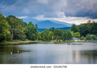 Lake Tomahawk, In Black Mountain, North Carolina.