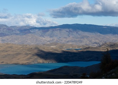 Lake Nordenskjöld View From The Base Torres Trekking In Torres Del Paine National Park, Chile