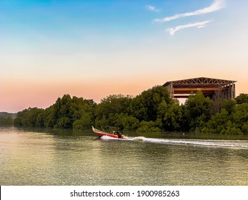 Lake View Sunset In Klang Valley, Klang July 2019