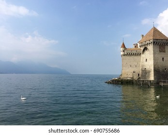 Lake view in Switzerland