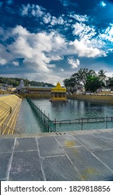 Lake View Of Tirumala Tirupati Temple