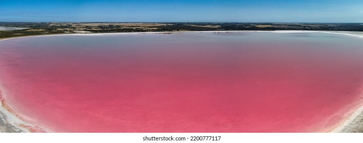 Lake Warden Is A Salt Lake In Esperance Region Of Western Australia Which Was Pink In Colour Unlike Pink Lake Which Was Not Pink.