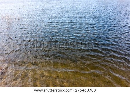 lake water background