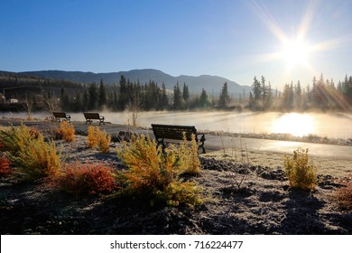 Lake In Whitehorse, Yukon, Canada