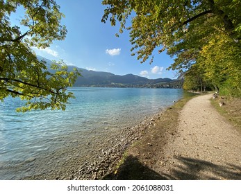 Lake Wolfgangsee On A Sunny Day In Autumn