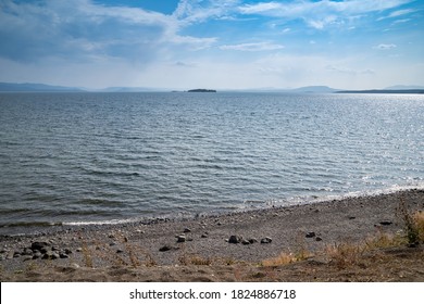 Lake Yellowstone In Yellowstone National Park