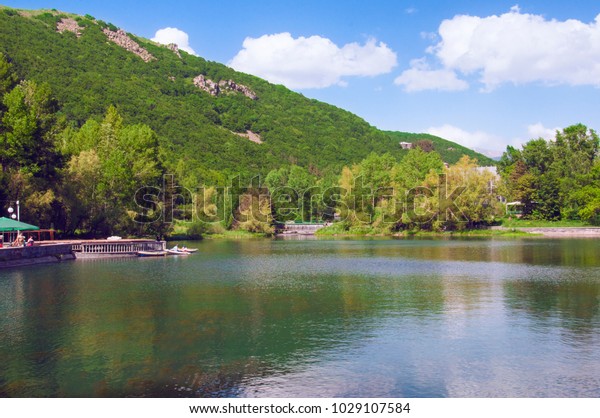 Lake Yotnabyur Near Hyatt Place Jermuk Stock Photo Edit Now - 