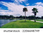 Lake zephyr in Zephyrhills town of Florida. Zephyrhills is a city in Pasco County, Florida, United States. Zephyrhills is also known as the headquarters of the Zephyrhills bottled water company and is