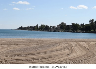 Lakefront Beach In Kenosha Wisconsin