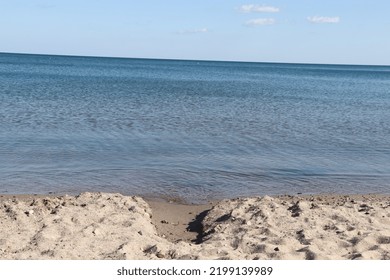 Lakefront Beach In Kenosha Wisconsin