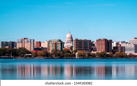 Lakefront View of the Madison Capital