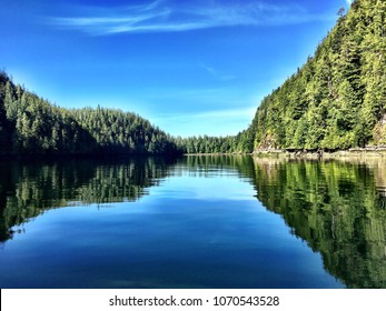 Lakes And Trees, British Colombia, 