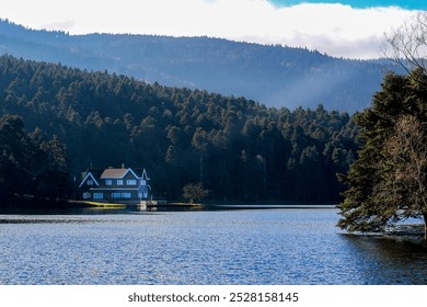 Lakeside House in the Woods - Powered by Shutterstock