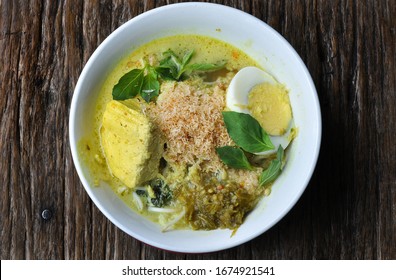 Laksa Bogor Is A Indonesia Traditional Food West Java