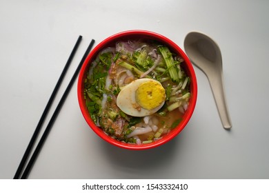 Laksa Spicy Noodle Soup Serve Thick Stock Photo 1543332410 | Shutterstock