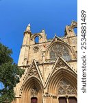 Lala Mustafa Pasha Mosque (Former Cathedral of Saint Nicholas) in Famagusta, North Cyprus