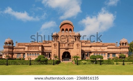 Lalgarh palace is a beautiful palace built with carved red sandstones in between 1902-1926 by maharaja Ganga Singh in memory of his father maharaja Lala Singh.