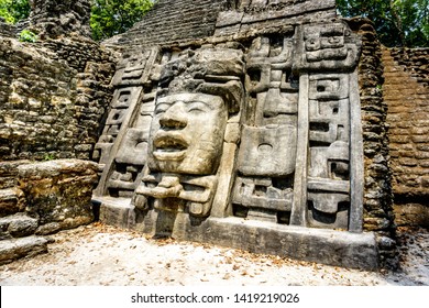 Lamanai Archeological Reserve In Orange Walk, Lamanai, Belize