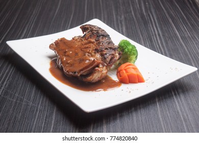 Lamb Chop Black Pepper Sauce Stock Photo Edit Now 774820840