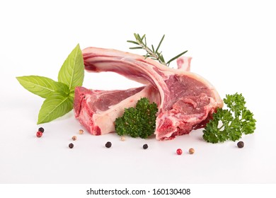 Lamb Chop Isolated