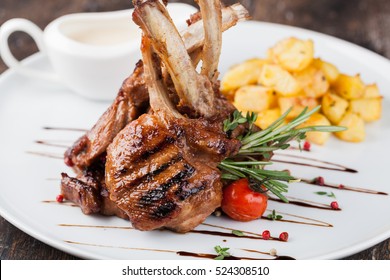 Lamb Chop Meal With Potato