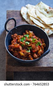 Lamb Curry With Naan Bread