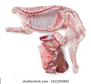 Lamb With Head And Offal 