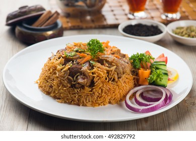 Lamb Madghout, Popular Arabic Rice With Meat During Ramadan


