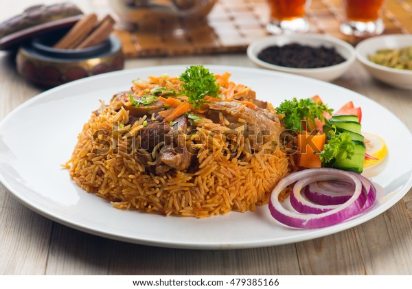 Lamb Madghout Popular Arabic Rice Meat Stock Photo (Edit Now) 479385166