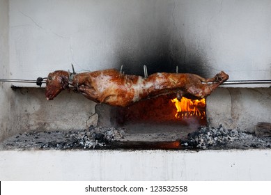 Lamb On The Spit