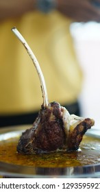 Lamb Rack Ala Café De Paris, Chef Secret Recipe Menu Creation By Using Australian Beef And Lamb.