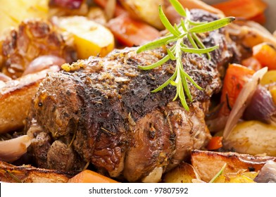 Lamb Roast With Vegetables
