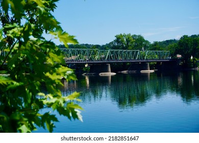 Lambertville Bridge From New Hope, PA