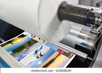 lamination machine laminating offset print roll with plastic foil