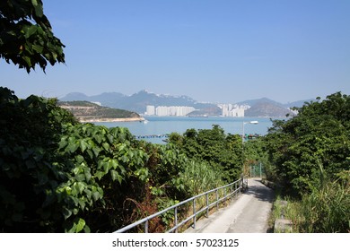 Lamma Island With View To Hk