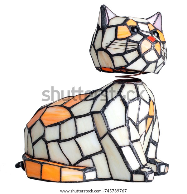 Lamp Cat On Table Stock Photo 745739767 | Shutterstock