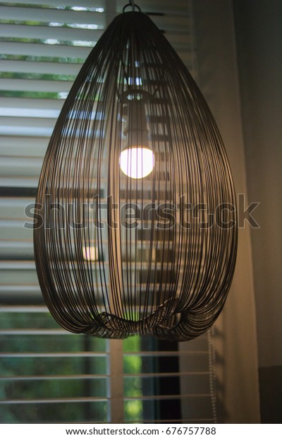 Lamp Hanging Ceiling Lighting Decoration Interior Stock