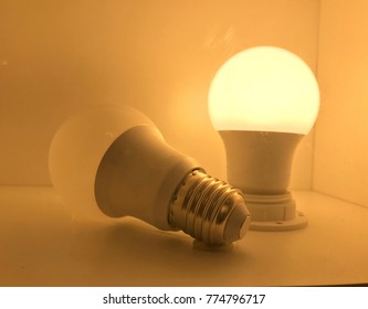 the lamp lighting 