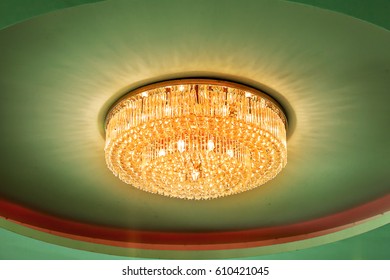 lamp on ceiling