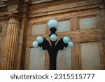 lamp post at milan central station. The interior of the Milano Centrale Railway Station in Italy