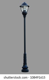 Lamp Post Street Road Light Pole Isolated