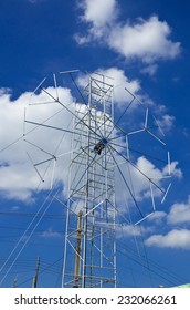 Lamp sky background