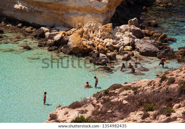 Lampedusa Italy August 03 View Most Stock Photo Edit Now