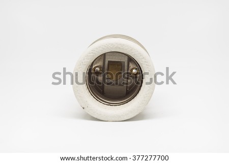 Lampholder adapter from E40 to E27. It is good for energy saving.