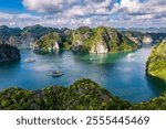 Lan Ha bay is the UNESCO World Heritage Site, it is a beautiful natural wonder in northern Vietnam