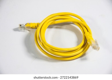 LAN RJ45 Computer data Cable, male internet connector, telecommunication technology transfer, network solutions, digital hardware global equipment, selective focus, shallow depth of field, Cairo Egypt