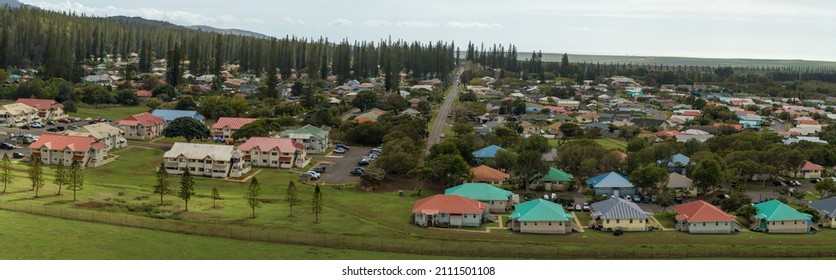 Lanai City On The Island Of Lanai, Hawaii